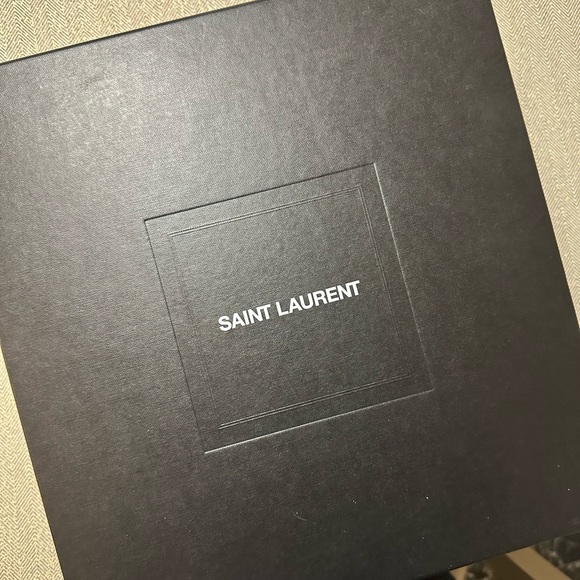 Saint Laurent Cassandra Wedge Espadrilles in Leather - Picture 12 of 15